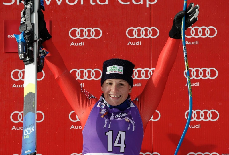 GROßARTIGE ELENA FANCHINI, EIN WOHLVERDIENTER LOHN NACH VIEL UNGLÜCK