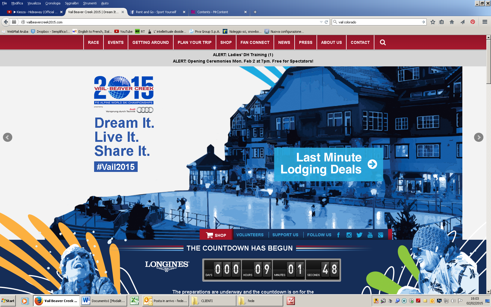 VAIL 2015: LOS GEHT'S!!!