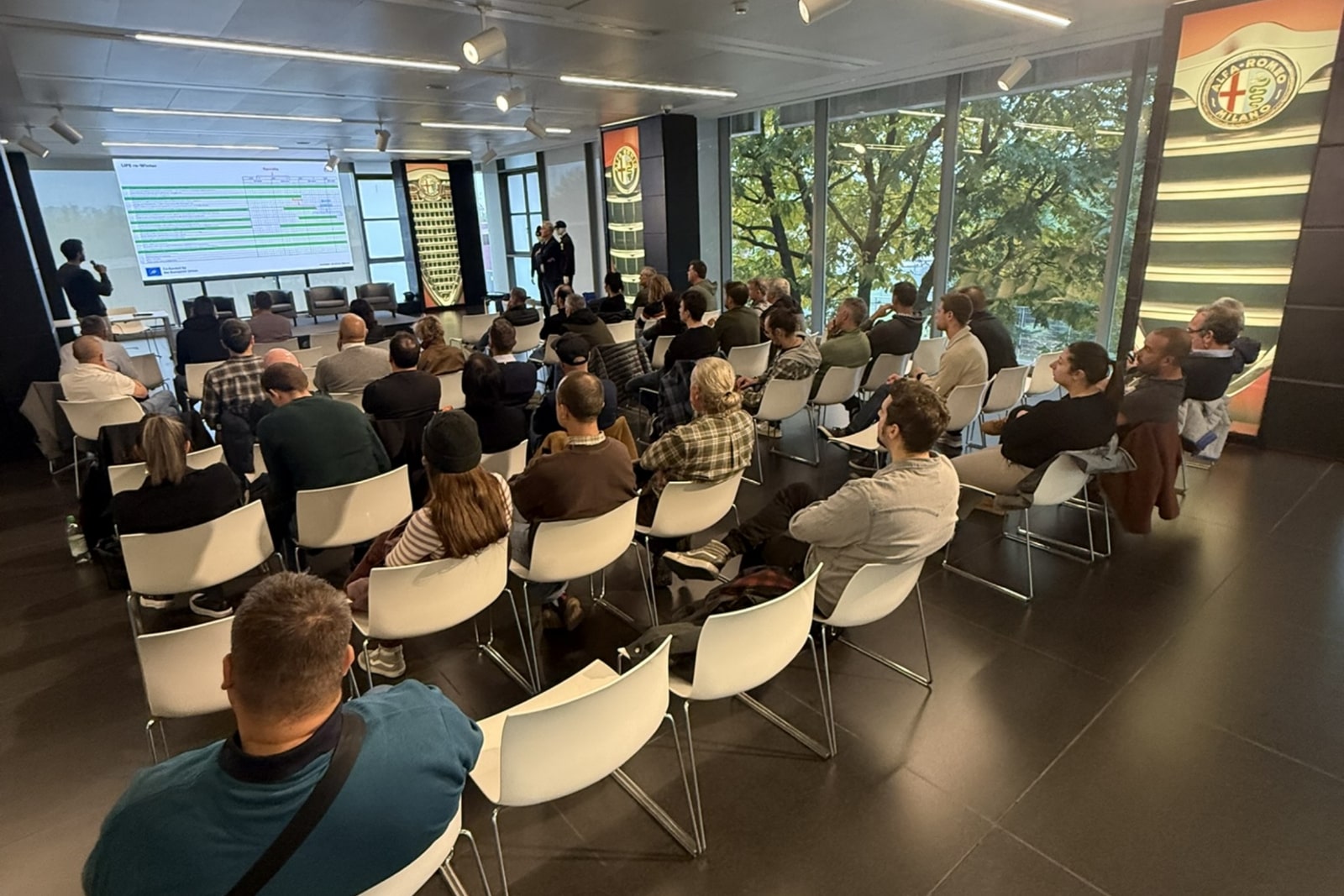 Convention im Alfa Romeo Museum