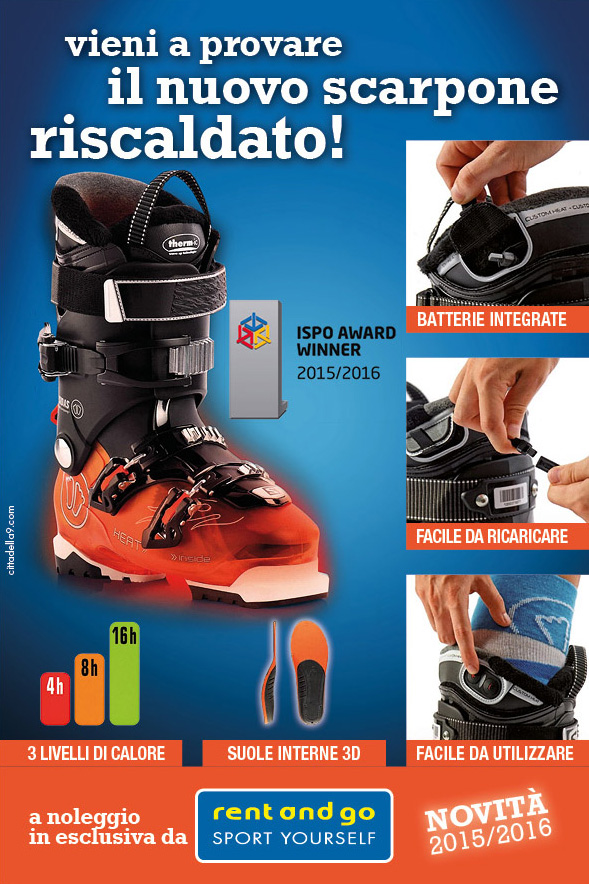 Scarpone riscaldato Scarpone riscaldato