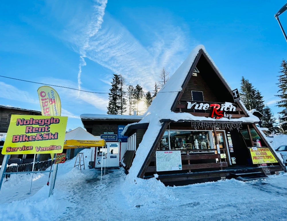 Ski- und Fahrradverleih Varena / Lavazè-Pass (TN) - Jochgrimm / Lavazè-Pass - Vuerich Shop - Rentasport Lavazè - Foto 0