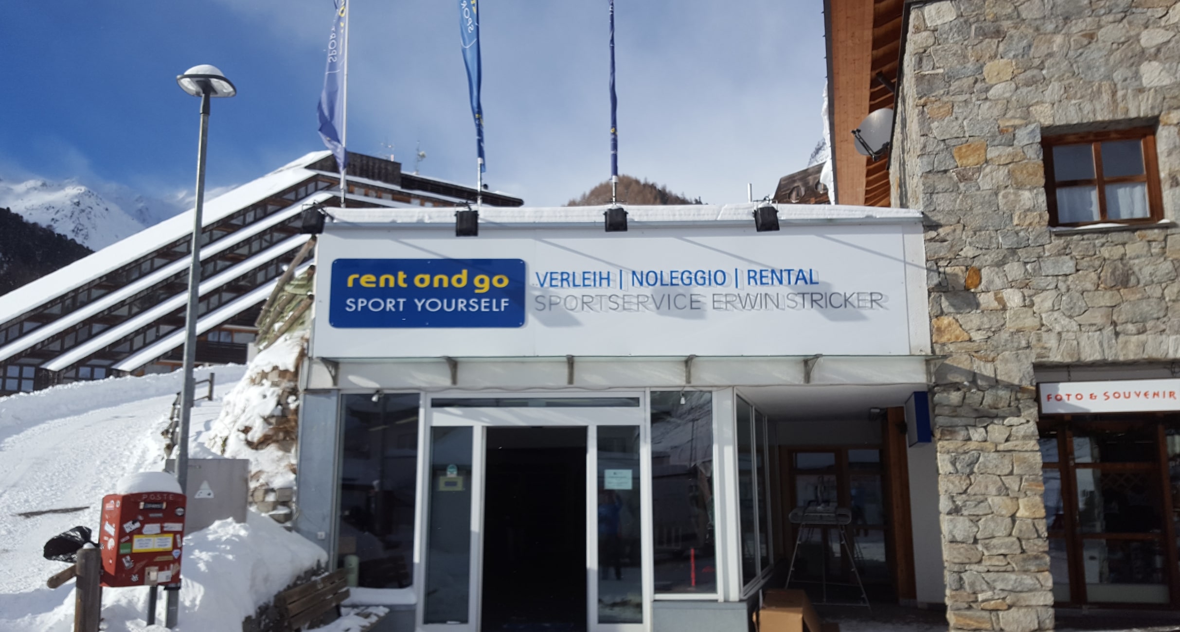 Ski and bike rental Maso Corto / Kurzras - Val Senales / Schnalstal - Sportservice Erwin Stricker Schnals - Foto 0