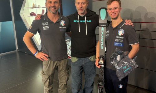 Rent and Go unterstützt Samuel Pantano mit Kästle und ITAS