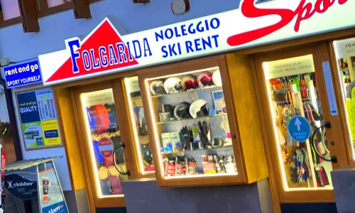 Noleggio sci, ski rental, Skiverleih Folgarida Sport @ Val di Sole